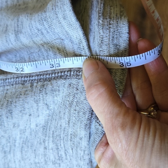 Kuhl Lea Heather Ash Gray Cowl Neck Sz. L Dress with Pockets - Picture 10 of 16